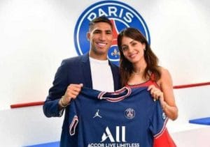 El jugador marroquí Hakimi sería padre de dos hijos 3 achraf hakimi et hiba abouk