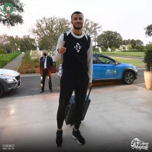 Eliminatorias del Mundial. Los jugadores de la selección llegan a salvo al Complejo Mohammed VI 2 IMG 20211004 WA0004