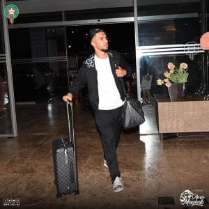 Eliminatorias del Mundial. Los jugadores de la selección llegan a salvo al Complejo Mohammed VI 1 IMG 20211004 WA0005