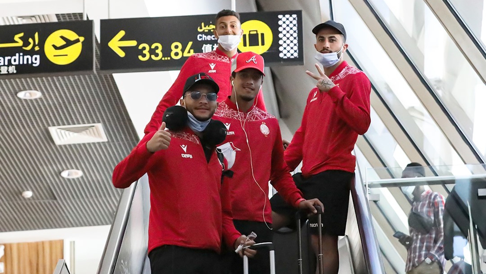 Champions League.  The Moroccan Wydad lands in Accra