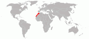 Mapa Marruecos