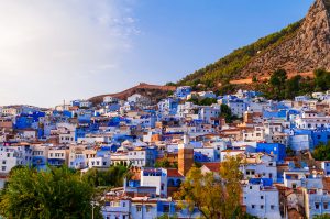 lovepik chefchaouen blue and white town picture 501269290