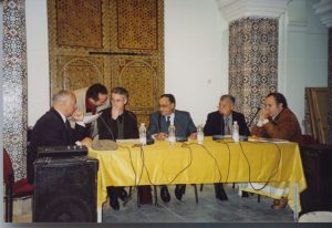 Hispanistas marroquíes que nos dejaron (8): Abdellah Djbilou 10 sergio barce abdejalh djbilou rodeados de sibari laabi akalay y lec3b3n cohen