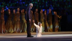 ghanim al muftah en la inauguracion de qatar 2022 20221120 1456999
