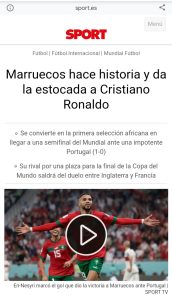 La gesta histórica y mundial de Marruecos bajo la lupa española 12 20221211 083351