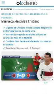 La gesta histórica y mundial de Marruecos bajo la lupa española 17 20221211 083421