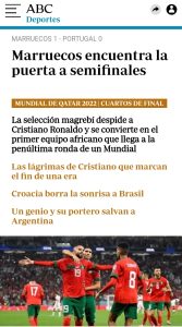 La gesta histórica y mundial de Marruecos bajo la lupa española 15 20221211 083435