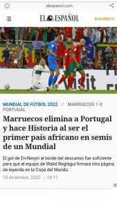 La gesta histórica y mundial de Marruecos bajo la lupa española 14 20221211 083533