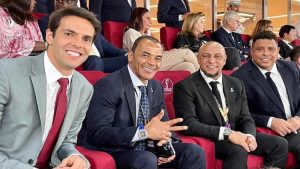 Kaka Cafu Roberto Carlos y Ronaldo Nazario 1