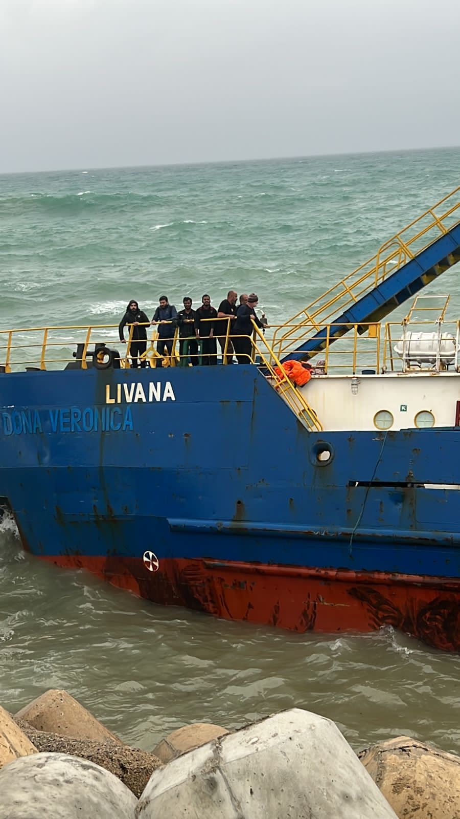 Marruecos rescata a 8 personas tras encallar un buque procedente de Uruguay 1 8A02C40F EB88 421A B054 0749A8BA9BB6