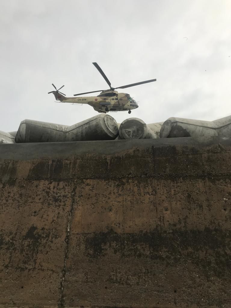 Marruecos rescata a 8 personas tras encallar un buque procedente de Uruguay 3 ABF47CE0 E317 44EB A484 7A18AFE0034F