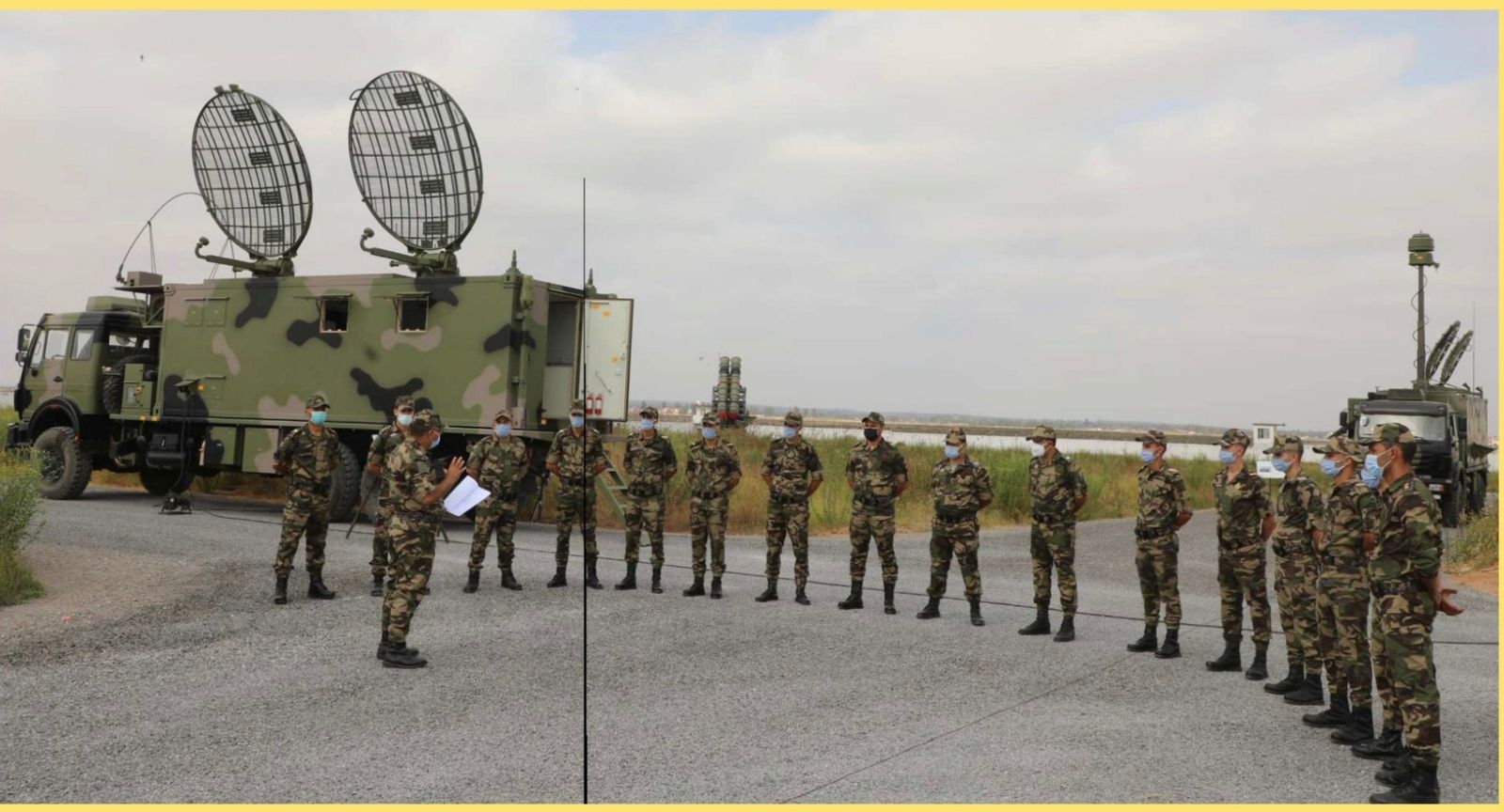 Sky Dragon50/BARAK-MX: Marruecos comienza a integrar armas Israelíes y chinos 3 IMG 20230314 WA0009