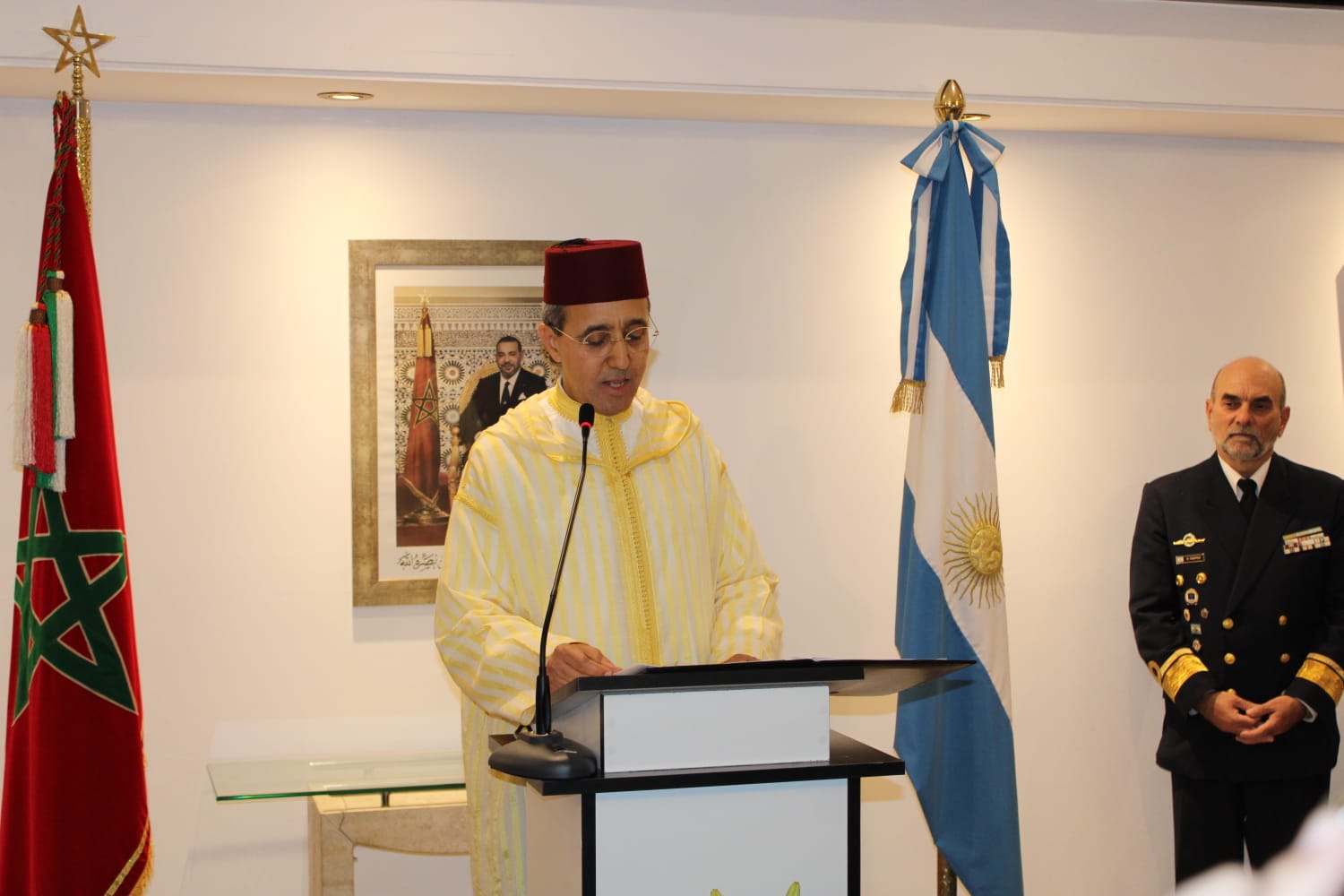 Argentina celebra con Marruecos la Fiesta del Trono 1 IMG 4313