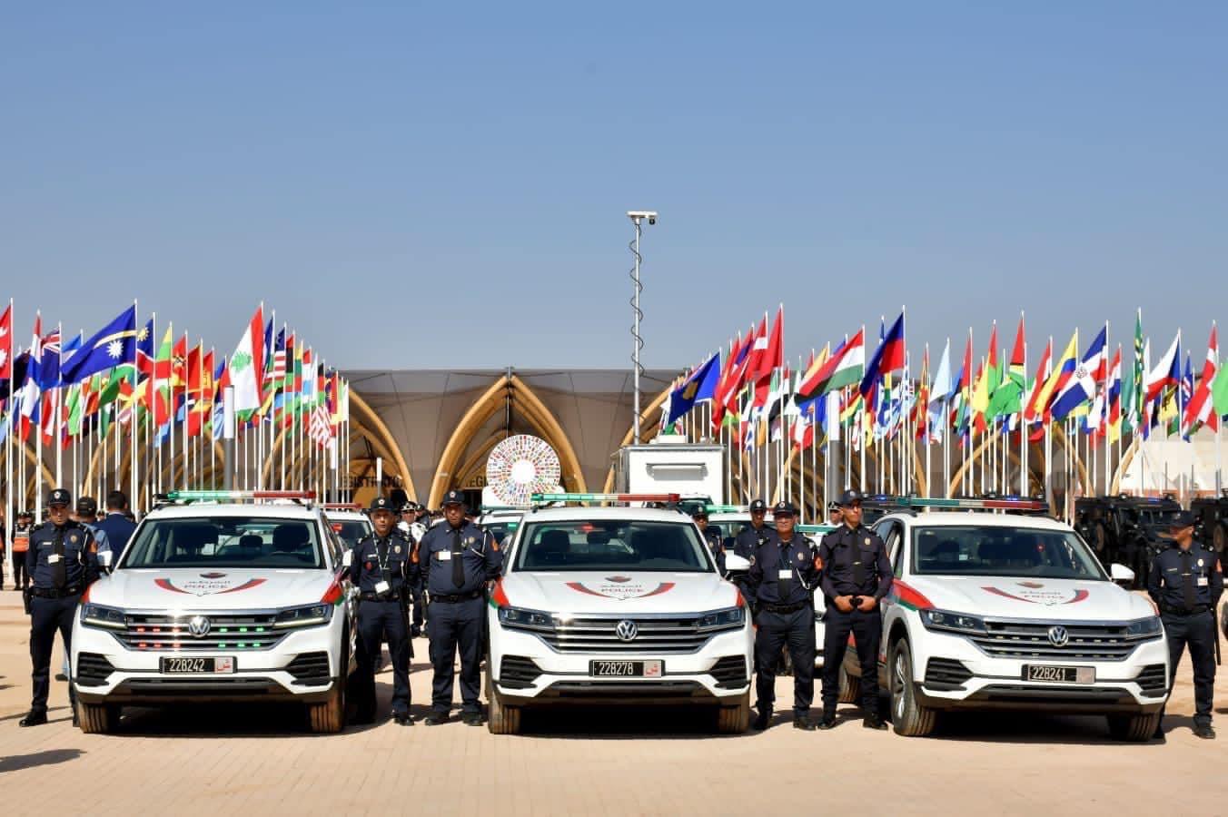 Más de 6.500 policías movilizados para la seguridad de las Reuniones Anuales del BM-FMI en Marrakech 1 IMG 7242