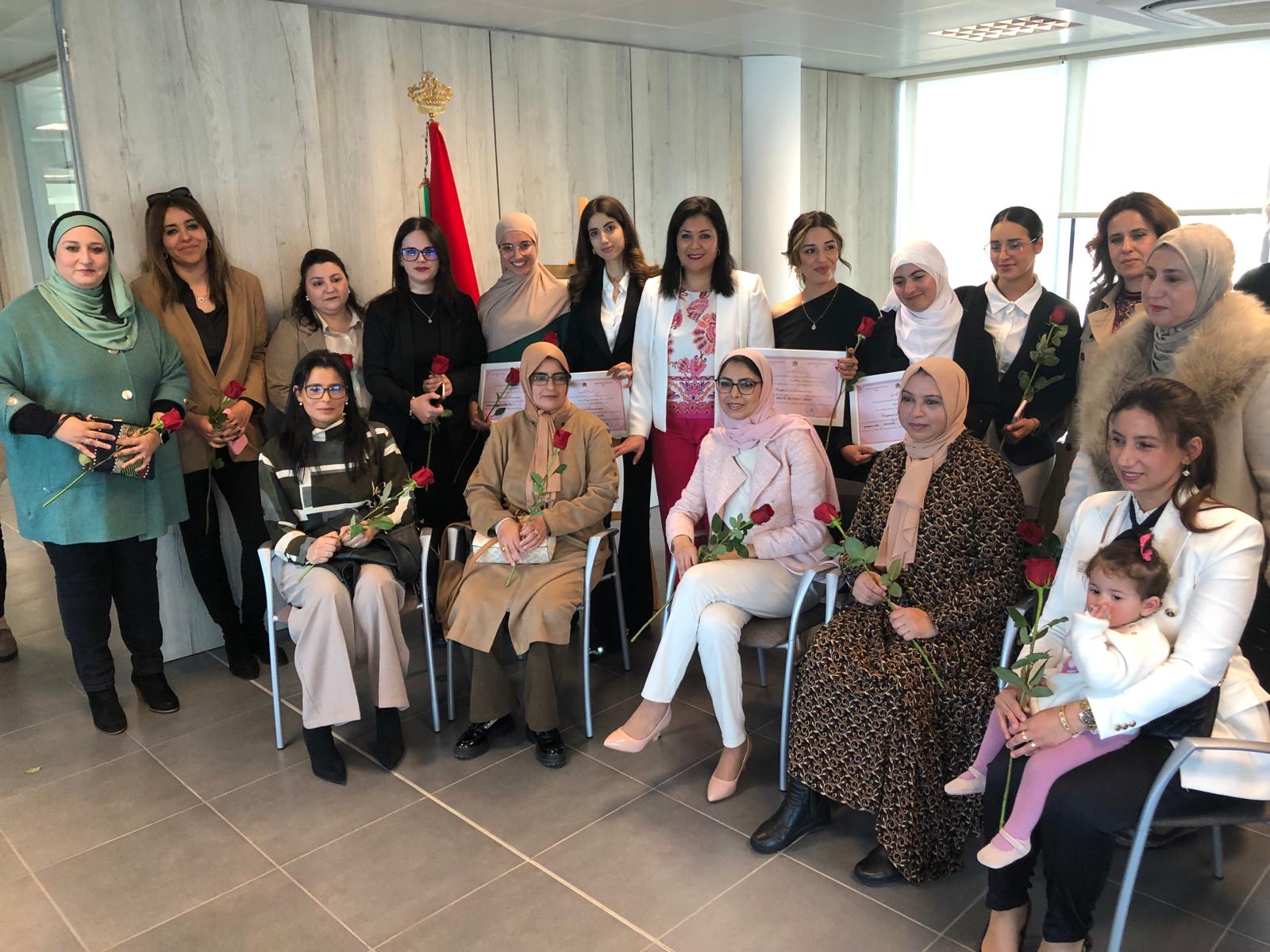 Marruecos homenajea a cinco destacadas mujeres marroquíes en Murcia 1 IMG 20240309 123716