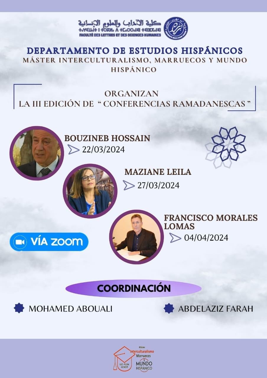 Hossain Bouzineb inaugurará el ciclo ‘Conferencias Ramadanescas’ de la Universidad de Agadir 2 IMG 8685
