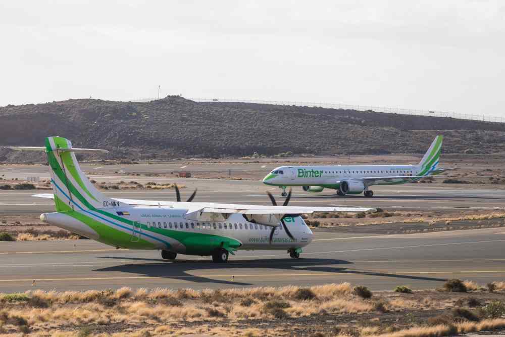 aviones binter