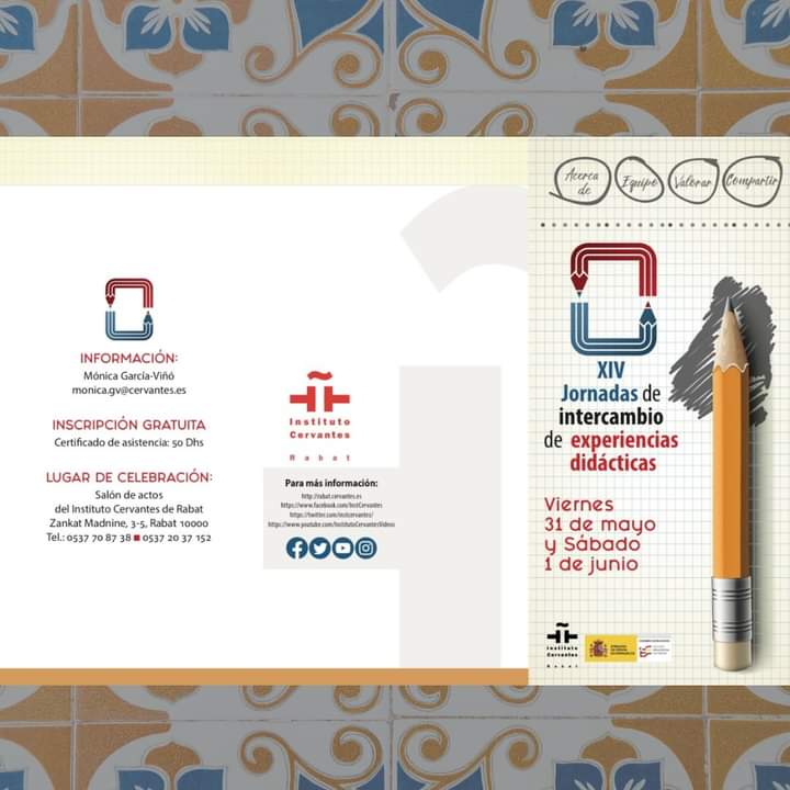 Instituto Cevantes de Rabat alberga las XVI Jornadas de intercambio de experiencias didácticas 1 FB IMG 1714241133654
