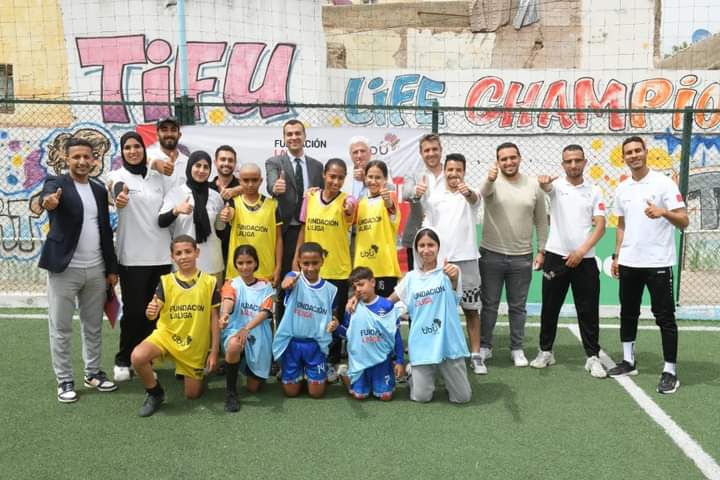 Tribu África y Fundación LaLiga acuerdan impulsar la diplomacia deportiva de cara al Mundial 2030 2 FB IMG 1717180289739
