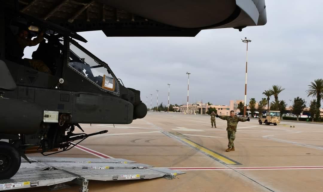 Marruecos recibe los primeros ‘Apache’ estadounidenses para el ejercicio ‘African Lion 2024’ 1 IMG 9095