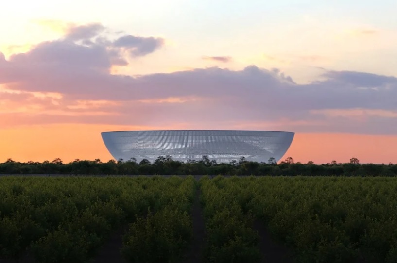 La empresa suiza revela su diseño del Estadio Hassan II que fue rechazado 2 3