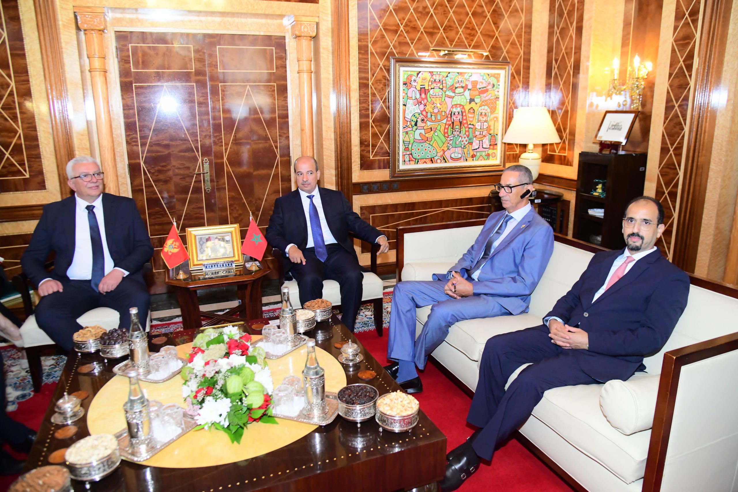 Mayara se entrevista en Rabat con el presidente del Parlamento de Montenegro 1 IMG 20240716 WA0021 scaled