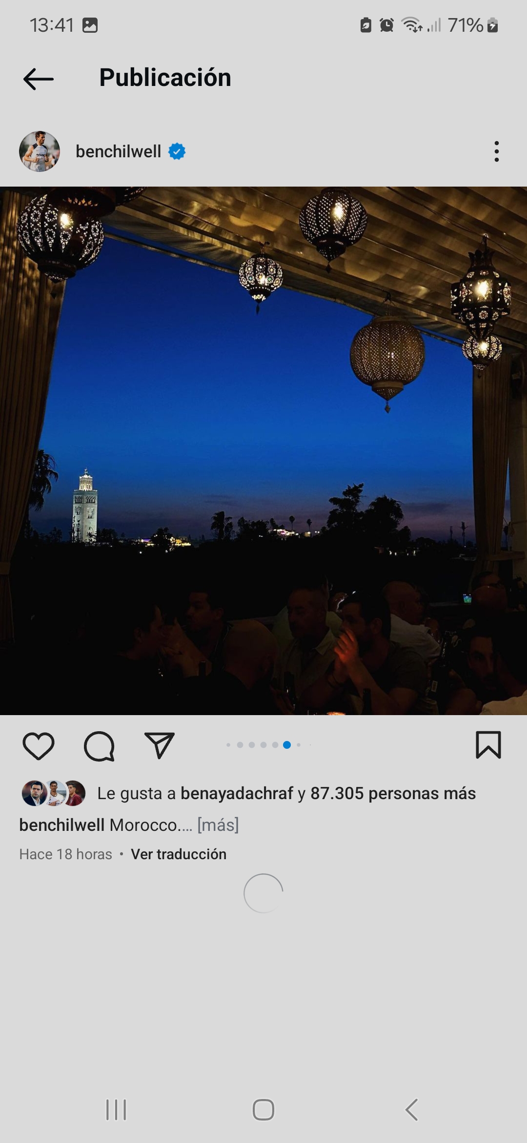 Ben Chilwell se declara enamorado de Marruecos y su cultura 1 Screenshot 20240704 134104 Instagram