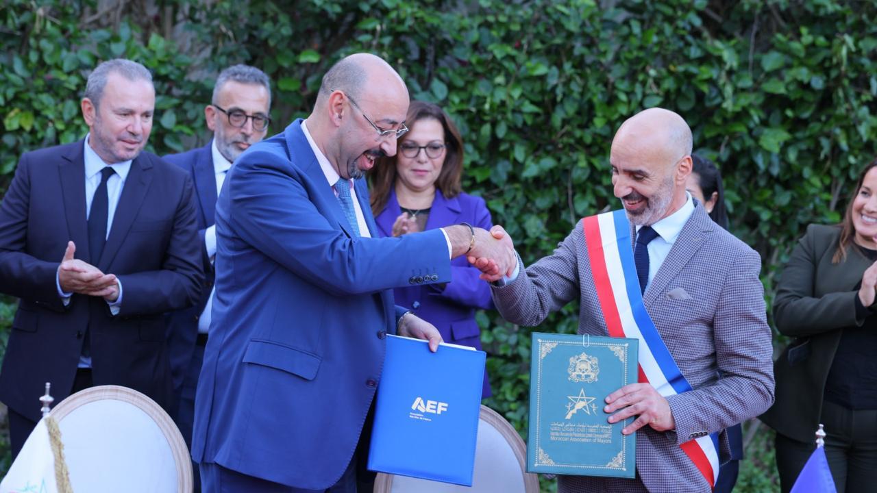 Cooperación territorial entre Marruecos y Francia se afianza con asociación entre AMPCC y Asociación de Electos 1 IMG 20241122 WA0078