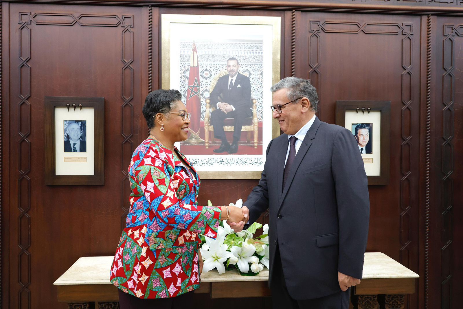 Akhannouch y primera ministra de la RDC apuestan por reforzar la colaboración bilateral 2 IMG 20241126 WA0078