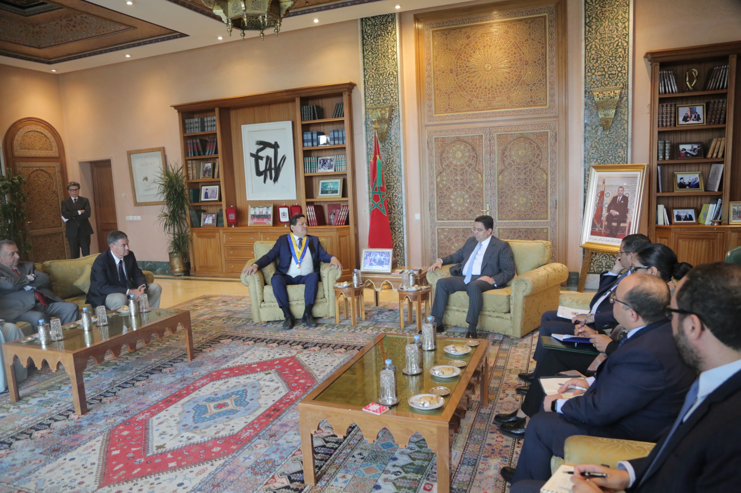 Parlamento Andino destaca a Marruecos como “milagro africano” y respalda su integridad territorial 1 IMG 20250402 WA0043