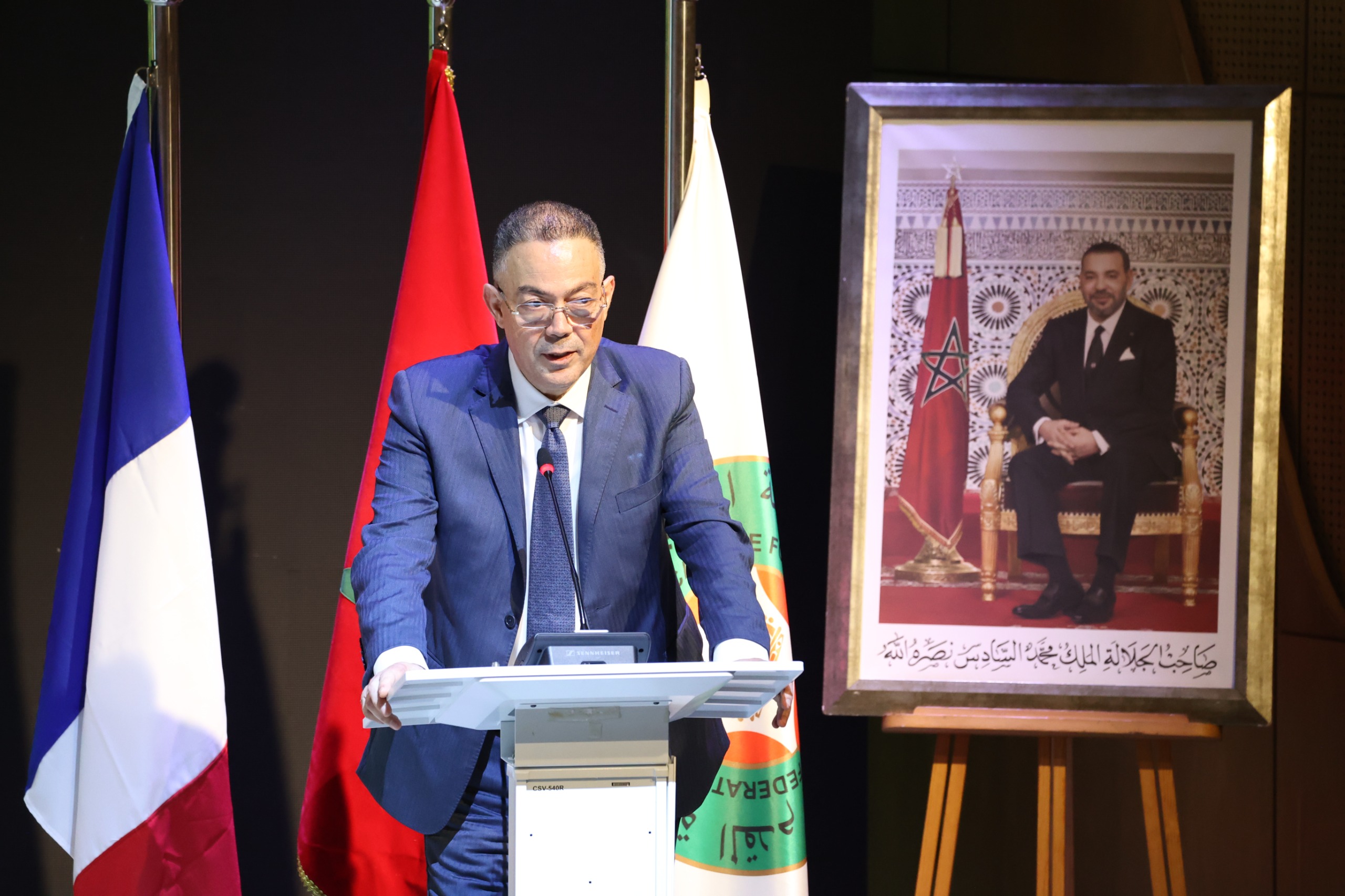 Lekjaa al Ministro de Comercio Exterior francés: “Espero que la Final del Mundial 2030 sea Marruecos-Francia en el Gran Estadio de Casablanca” 1 IMG 20250424 WA0026