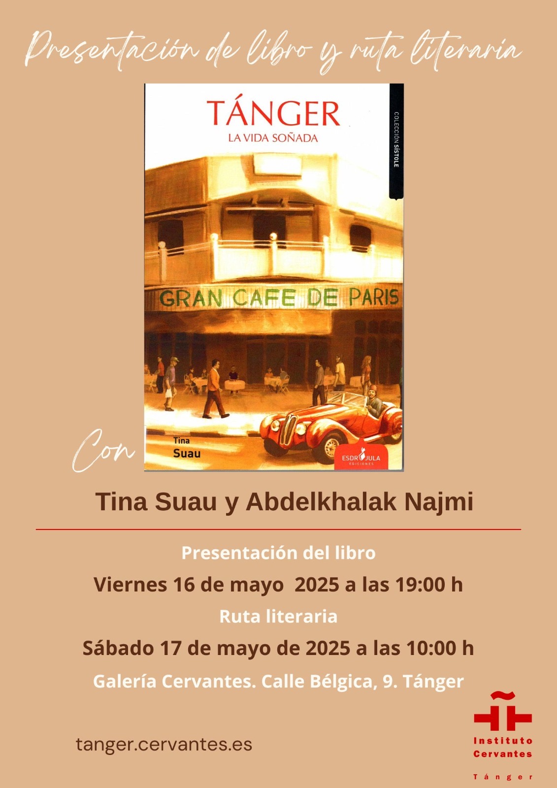 La escritora Tina Suau presenta ‘Tánger, la vida soñada’ en la ciudad del Estrecho 1 43221394 6571 4076 8049 9366ce36b67a