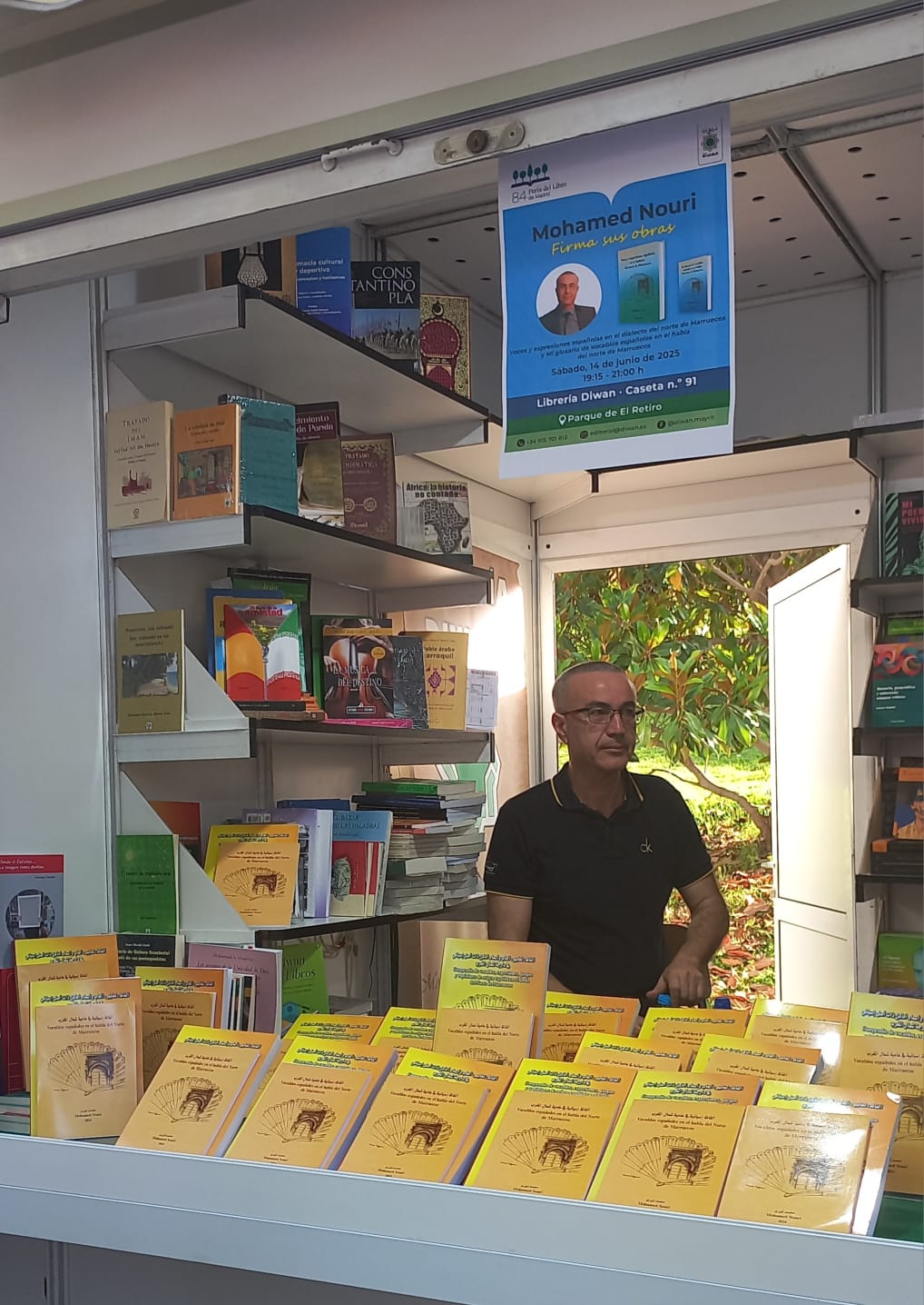 Mohamed Nouri presenta en Madrid su obra sobre la huella del español en el norte de Marruecos 1 IMG 20250616 WA0073