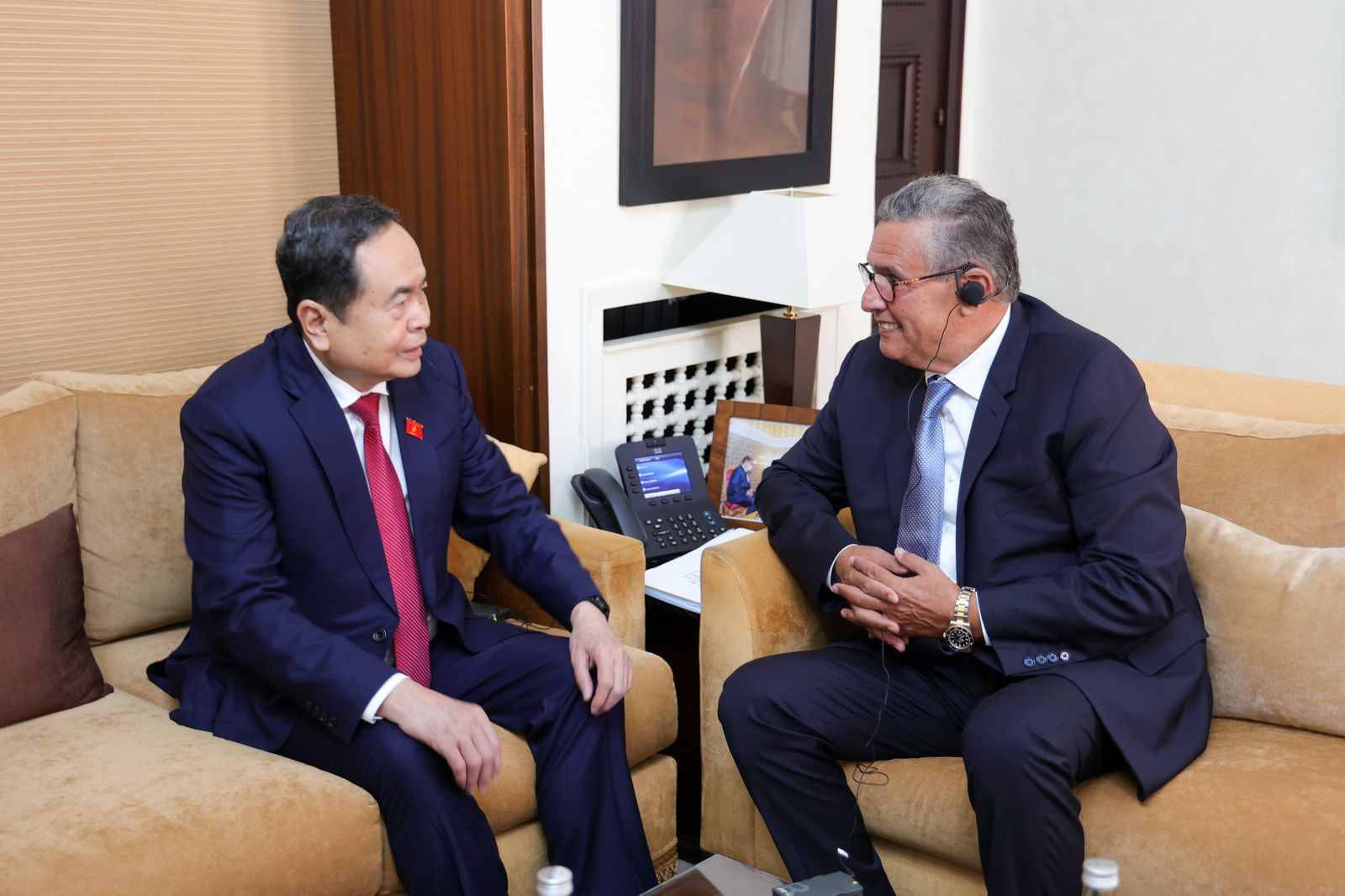 Akhannouch recibe al Presidente del Parlamento de Vietnam: Marruecos, puerta a África 1 IMG 20250725 WA0005