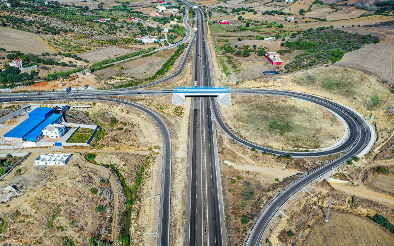 autoroutes maroc arbres projet