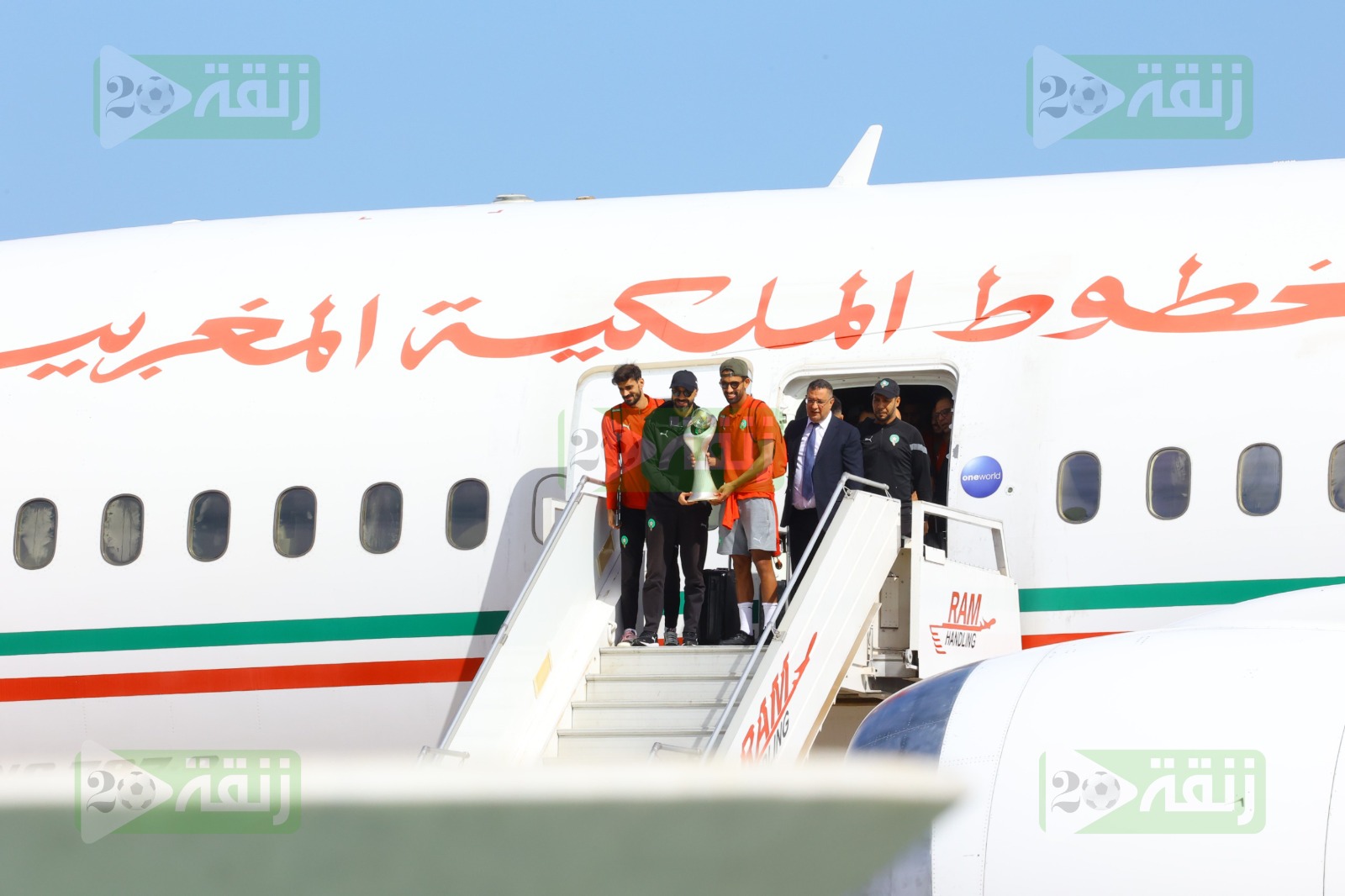 Rabat recibe a los ‘Leones del Atlas’ tras su coronación en el CHAN (fotos) 3 IMG 20250831 WA0121