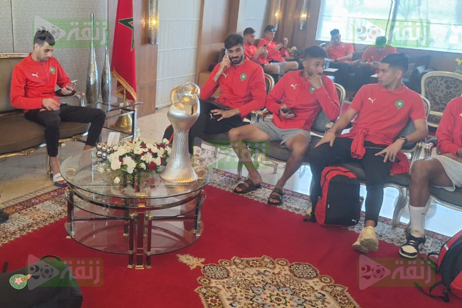 Rabat recibe a los ‘Leones del Atlas’ tras su coronación en el CHAN (fotos) 5 IMG 20250831 WA0130