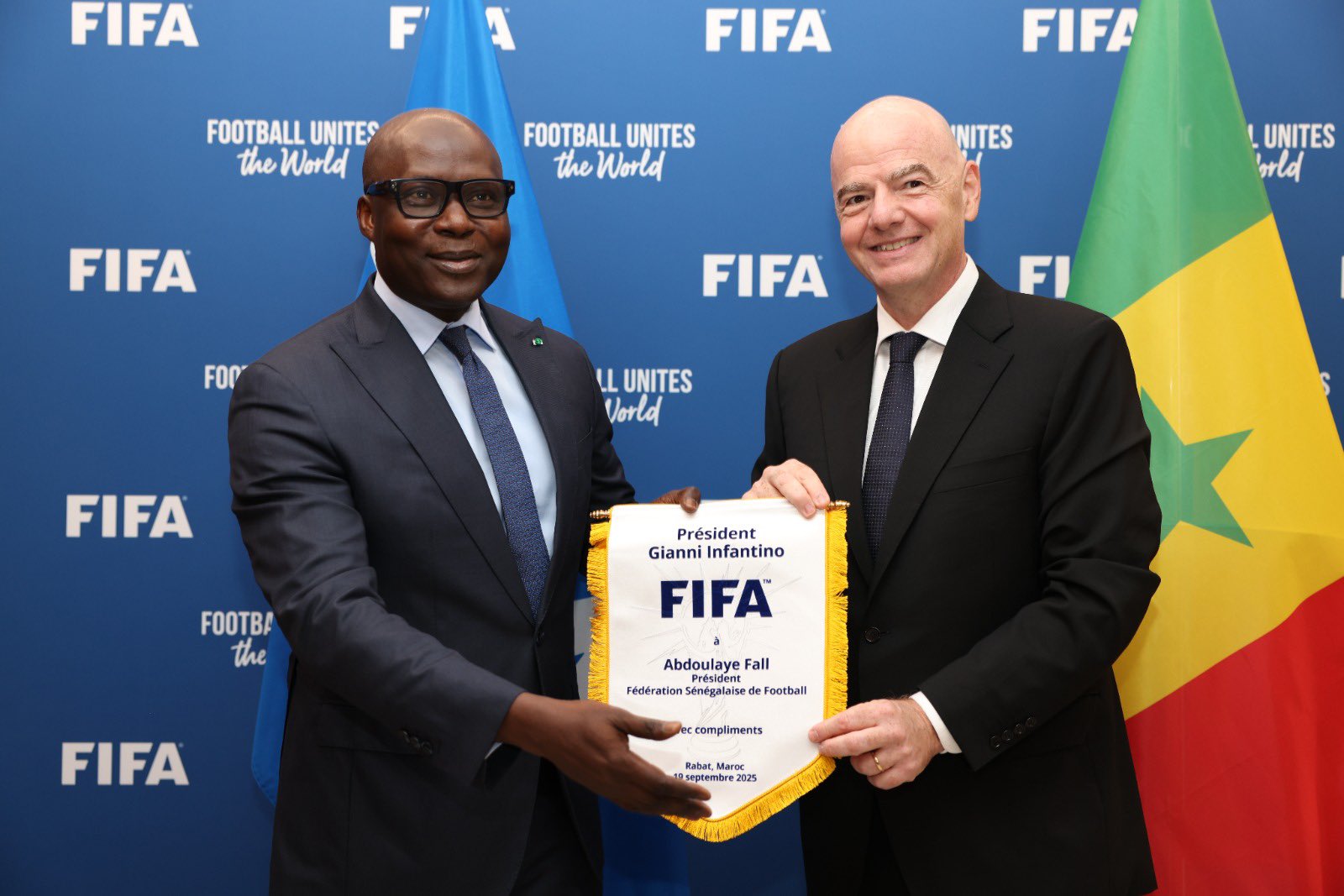 Infantino elogia a Marruecos como “país del fútbol” y destaca su rol en el desarrollo del fútbol africano 3 20250919 164142