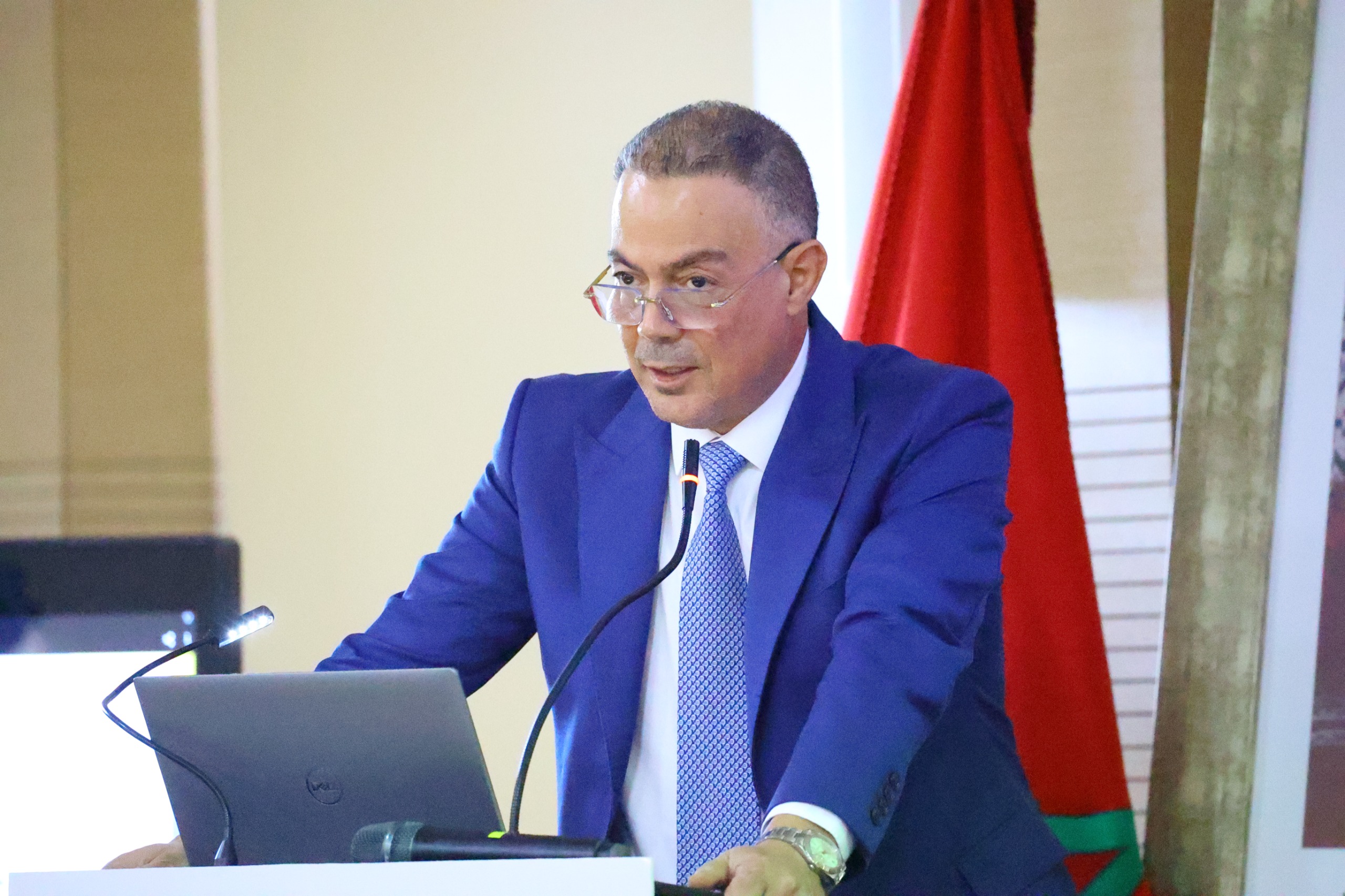 Lekjaa exalta el talento marroquí en la reconstrucción del Estadio Moulay Abdellah 1 IMG 20250910 WA0007