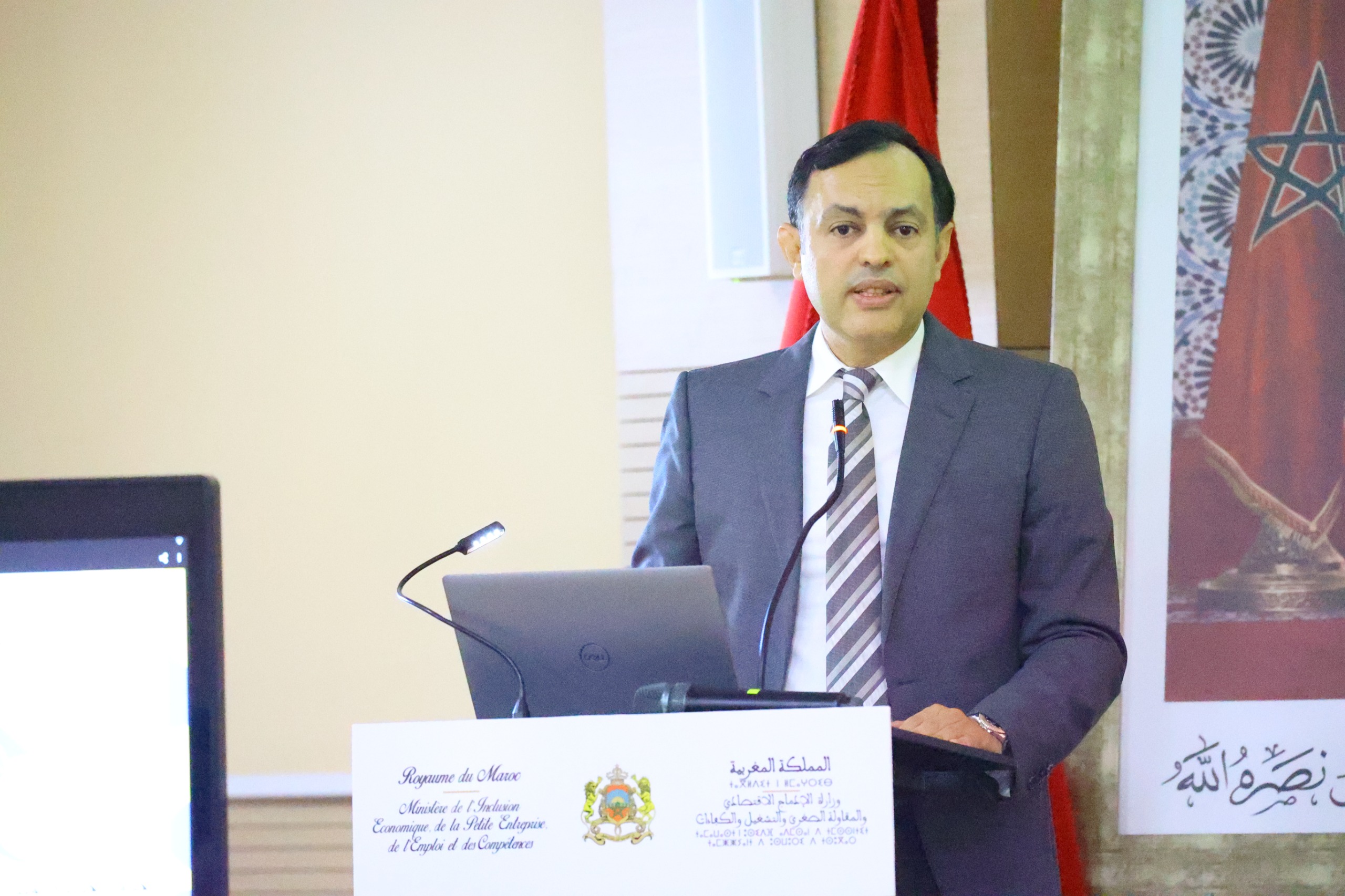 Lekjaa exalta el talento marroquí en la reconstrucción del Estadio Moulay Abdellah 2 IMG 20250910 WA0015