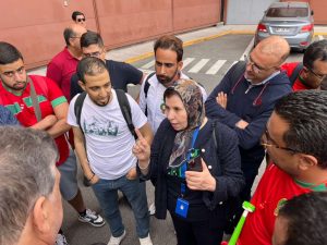 Embajadora de Marruecos en Chile recibe a la afición marroquí por la final del Mundial Sub-20 1 ec3a7ffd 8484 4f76 b446 24abe1fc67b2