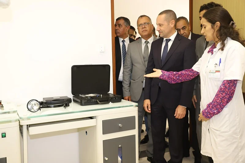 El Sáhara marroquí refuerza su red sanitaria con nuevas infraestructuras en El Aaiún y Tarfaya 1 tahraoui tarfaya1