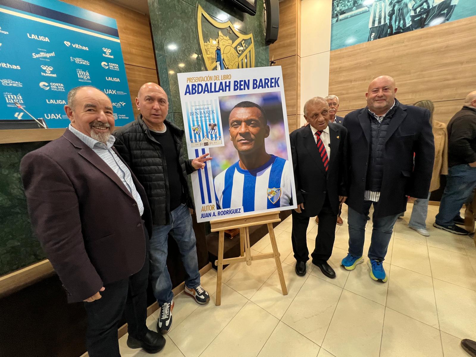 Málaga celebra a Abdallah Ben Barek con la presentación de su biografía en La Rosaleda 10 IMG 20260212 WA0030