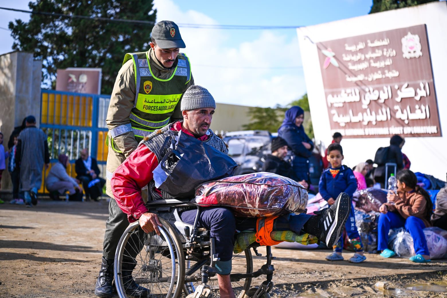 Miles de evacuados de Alcazarquivir y Larache regresan a sus hogares tras mejora del clima 1 IMG 20260215 WA0005