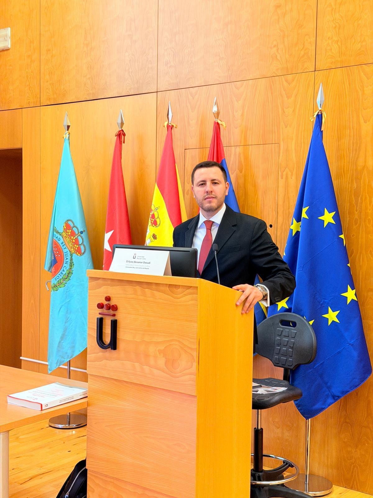 Ilyass Benamar defiende en Madrid su tesis doctoral sobre la cooperación cultural hispano-marroquí 1 IMG 20260428 WA0002