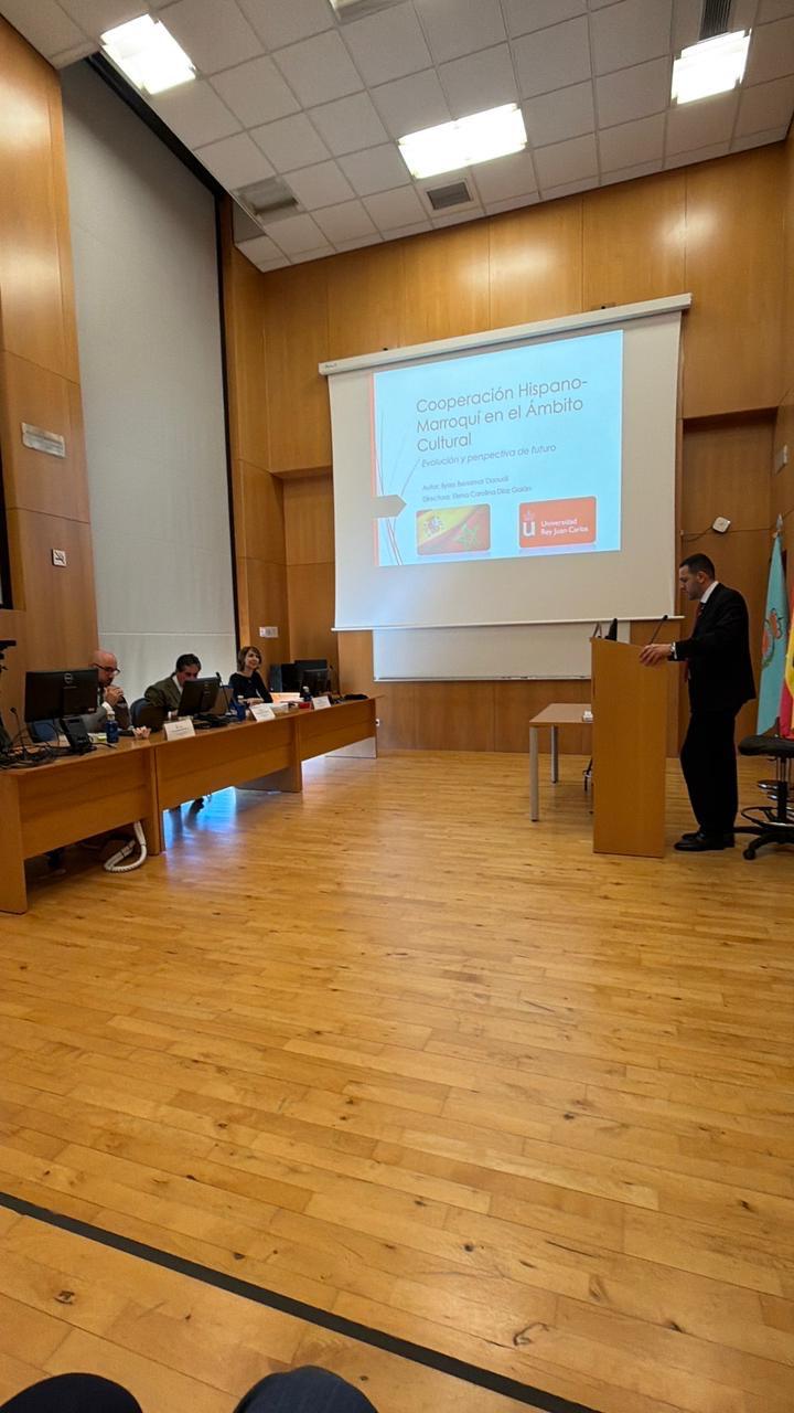 Ilyass Benamar defiende en Madrid su tesis doctoral sobre la cooperación cultural hispano-marroquí 3 IMG 20260428 WA0003