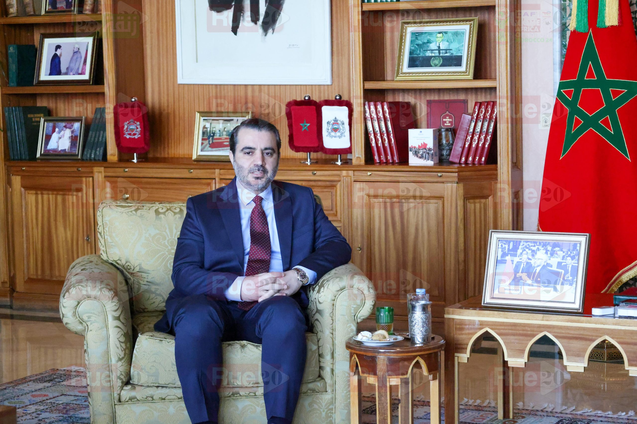 Bourita recibe en Rabat a su homólogo sirio en un contexto de acercamiento Marruecos-Siria 4 IMG 20260514 WA0025 scaled
