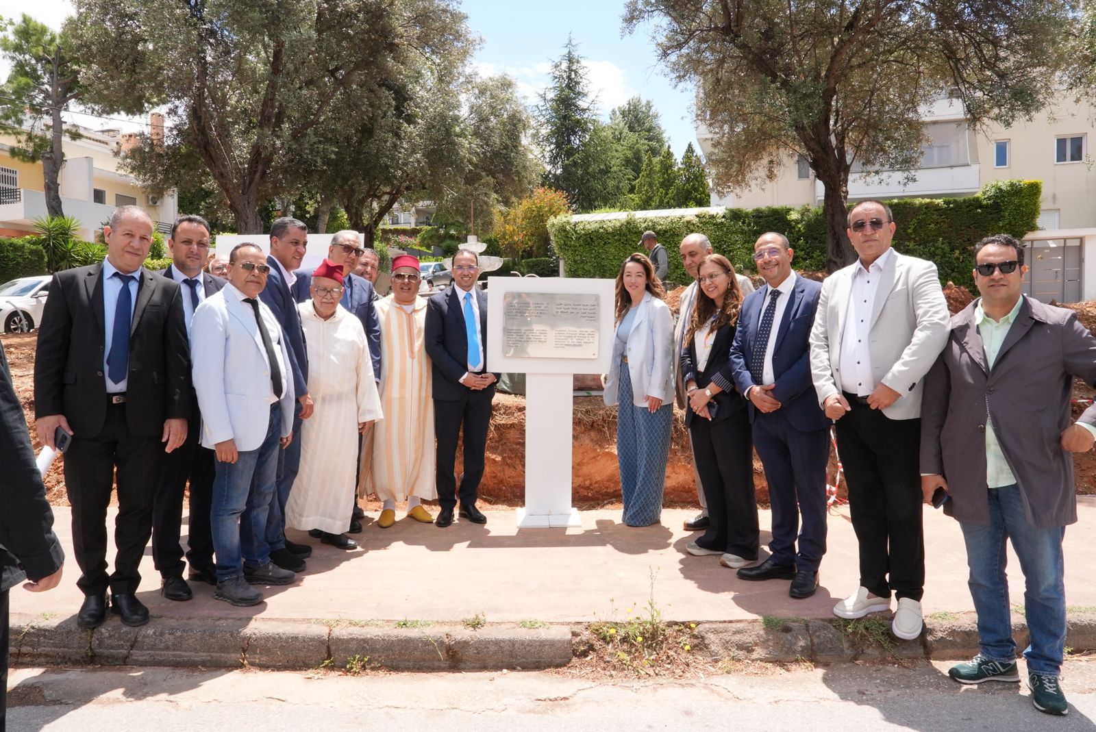 Marruecos dona una fuente artesanal a Atenas como embajadora de su patrimonio cultural 2 IMG 20260524 WA0271