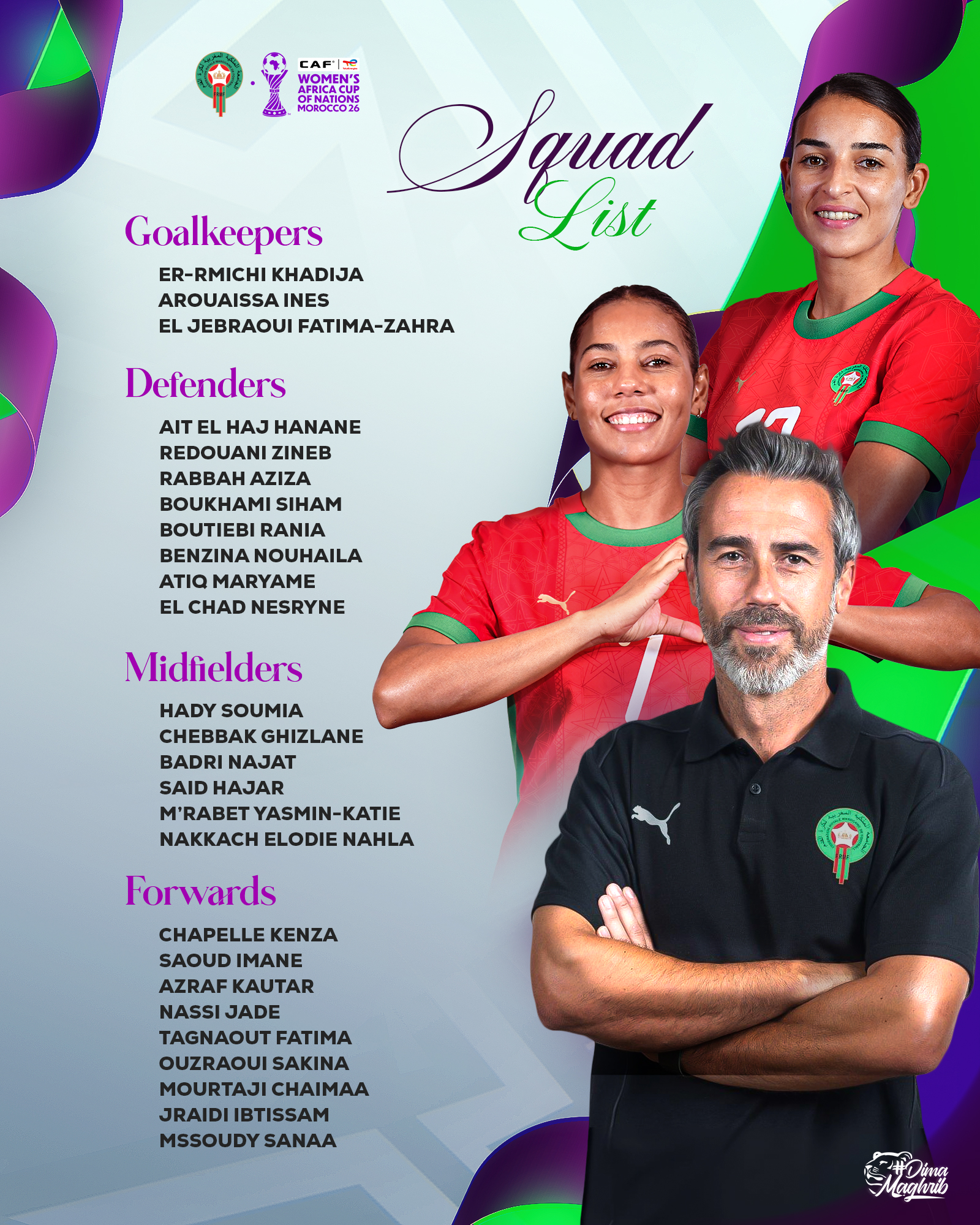 Jorge Vilda anuncia la lista de Marruecos para la Copa Africana Femenina 2026 1 HNbAtepWYAAcJrs